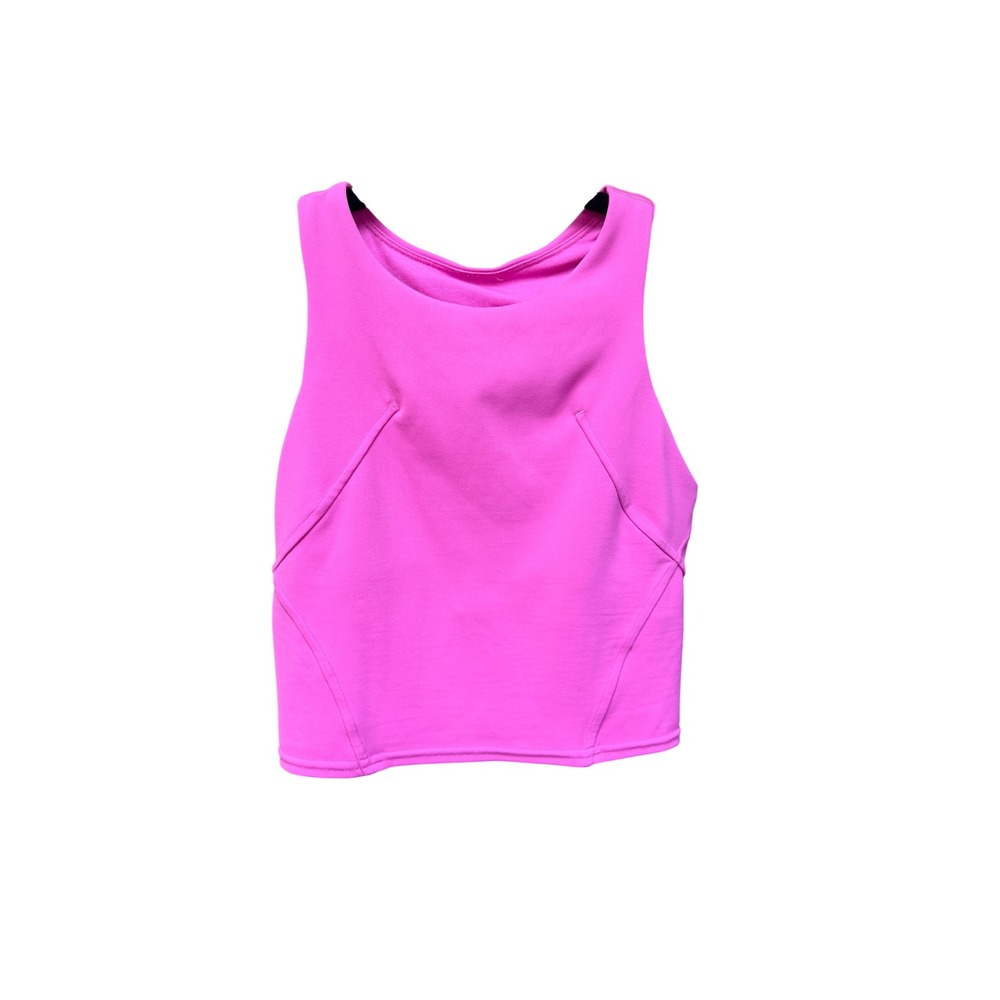 Lululemon Invigorate Training Tank Top Sonic Pink Size 2 LW1DCS1